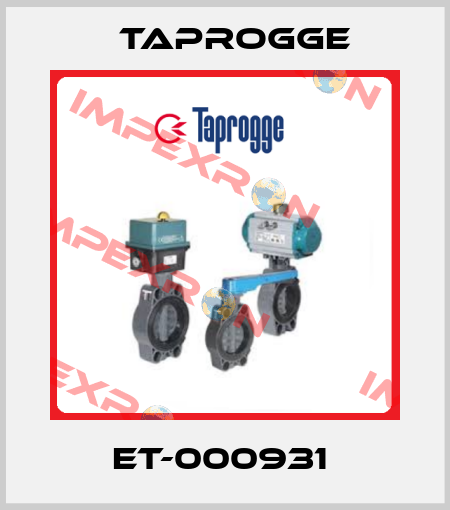 ET-000931  Taprogge