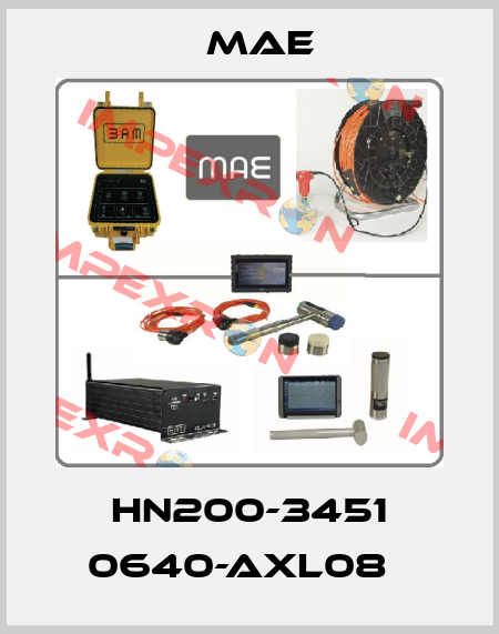 HN200-3451 0640-AXL08   Mae