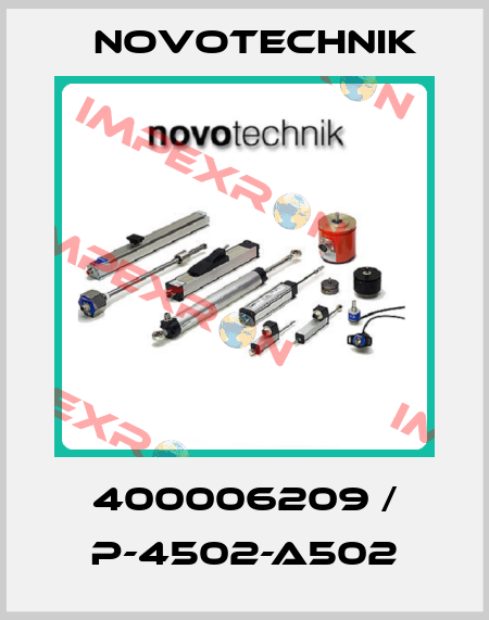 400006209 / P-4502-A502 Novotechnik