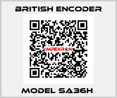 Model SA36H  British Encoder