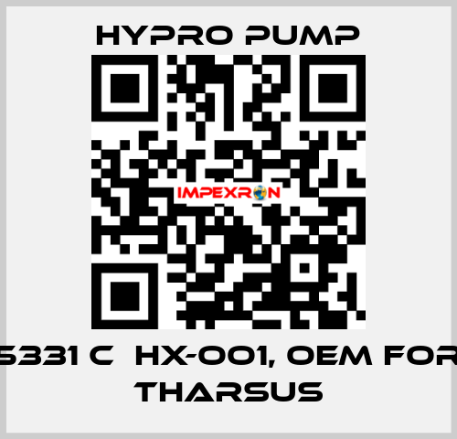 5331 C  HX-OO1, OEM for Tharsus Hypro Pump