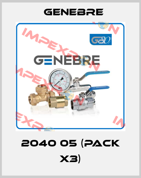2040 05 (pack x3) Genebre
