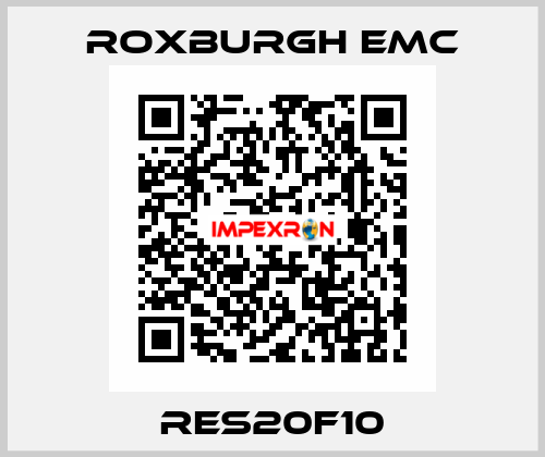 RES20F10 Roxburgh EMC