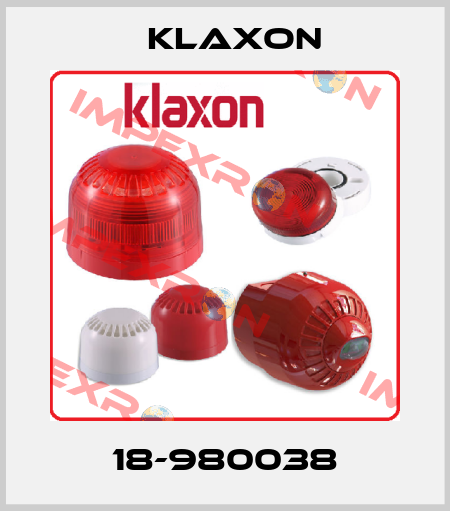 18-980038 Klaxon