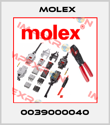0039000040 Molex