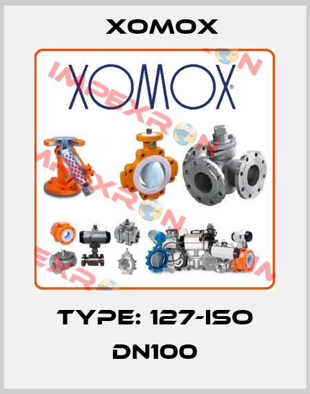 Type: 127-ISO DN100 Xomox