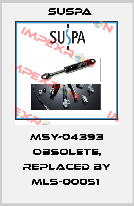 MSY-04393 OBSOLETE, REPLACED BY MLS-00051  Suspa