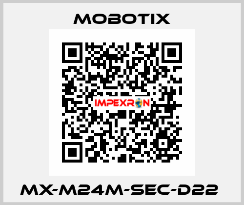 MX-M24M-SEC-D22  MOBOTIX