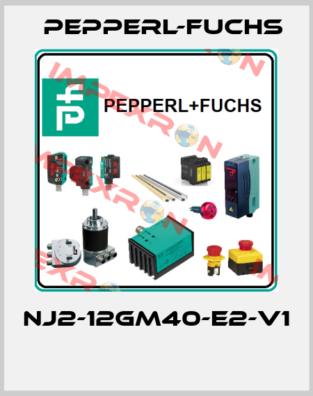 NJ2-12GM40-E2-V1  Pepperl-Fuchs