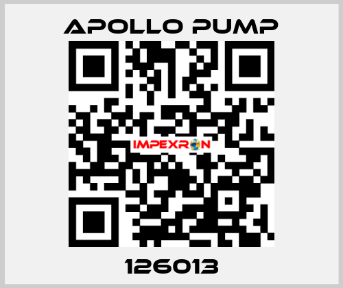 126013 Apollo pump