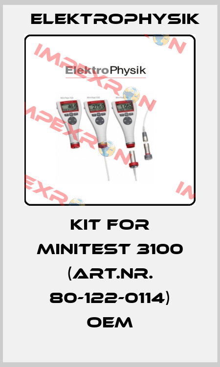 Kit for MiniTest 3100 (Art.Nr. 80-122-0114) oem ElektroPhysik