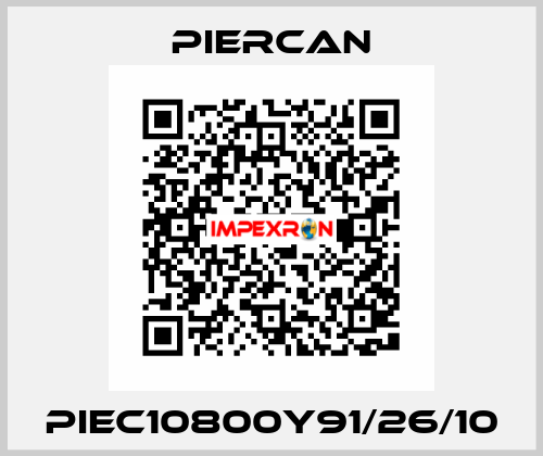 PIEC10800Y91/26/10 Piercan