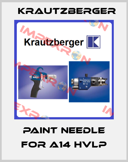 Paint needle for A14 HVLP Krautzberger