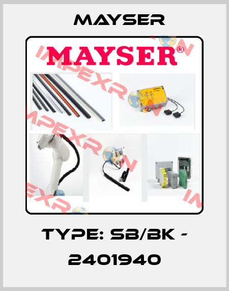 Type: SB/BK - 2401940 Mayser