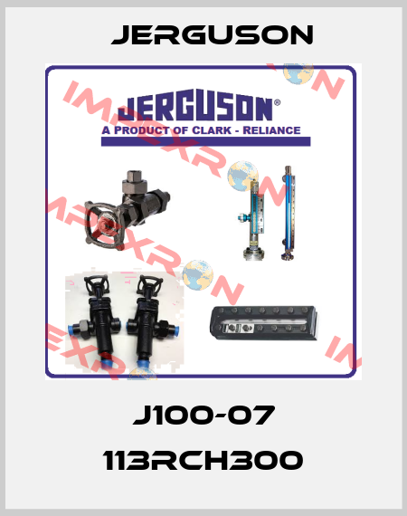 J100-07 113RCH300 Jerguson