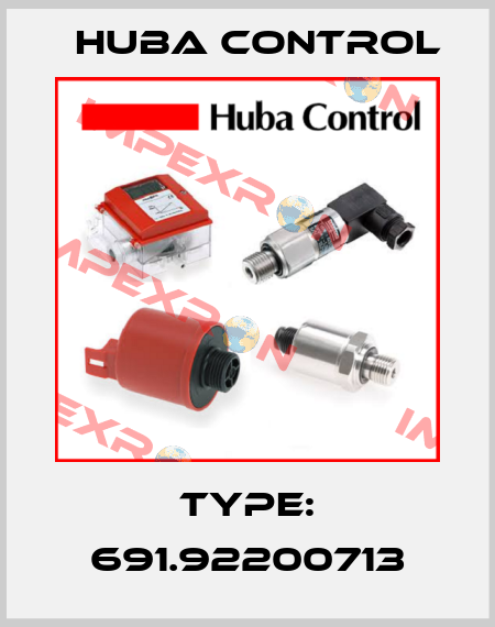 Type: 691.92200713 Huba Control