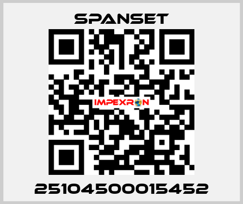 25104500015452 SpanSet