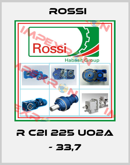 R C2I 225 UO2A - 33,7 Rossi