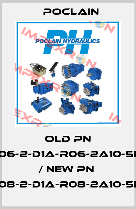 old PN MS06-2-D1A-R06-2A10-5E00 / new PN  MS08-2-D1A-R08-2A10-5E00 Poclain