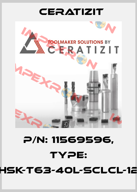 P/N: 11569596, Type: HSK-T63-40L-SCLCL-12 Ceratizit
