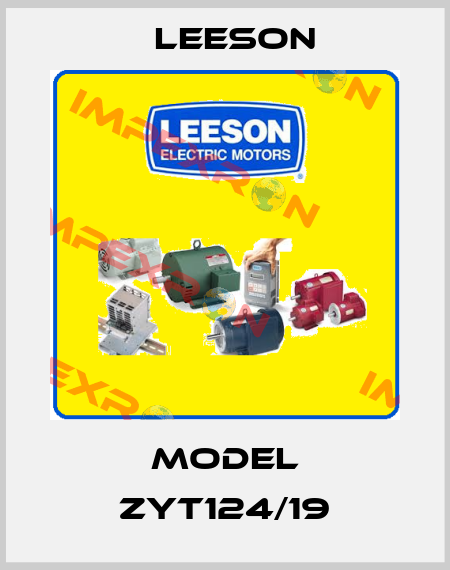 Model ZYT124/19 Leeson