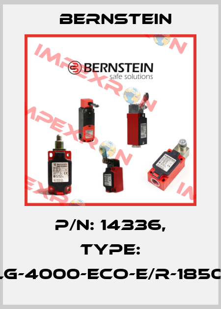 P/N: 14336, Type: SULG-4000-ECO-E/R-1850-30 Bernstein