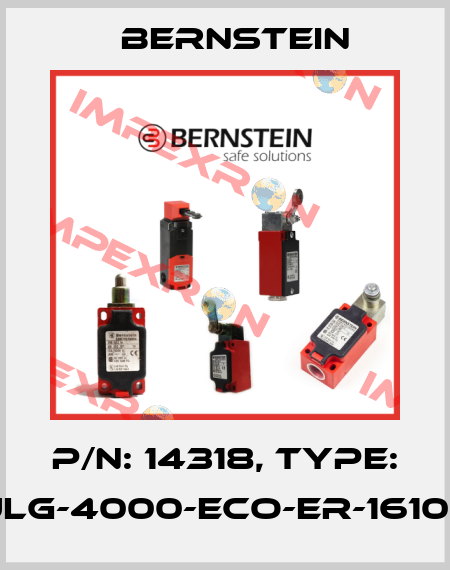P/N: 14318, Type: SULG-4000-ECO-ER-1610-14 Bernstein