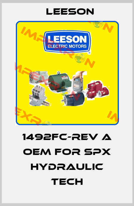 1492FC-REV A oem for SPX Hydraulic Tech Leeson