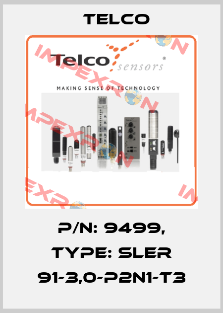 p/n: 9499, Type: SLER 91-3,0-P2N1-T3 Telco