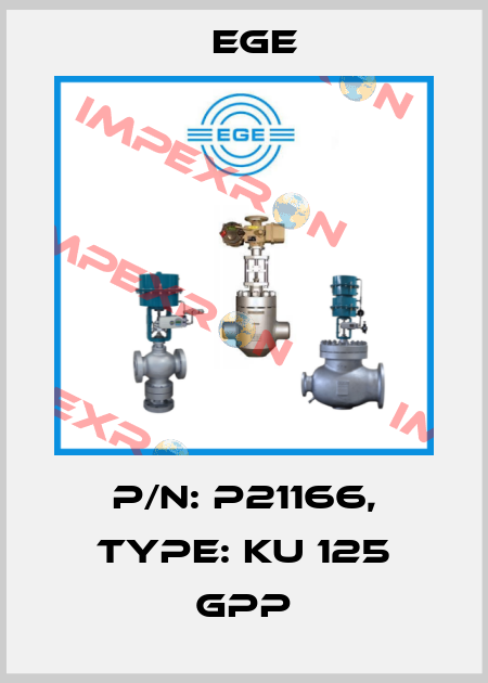 p/n: P21166, Type: KU 125 GPP Ege