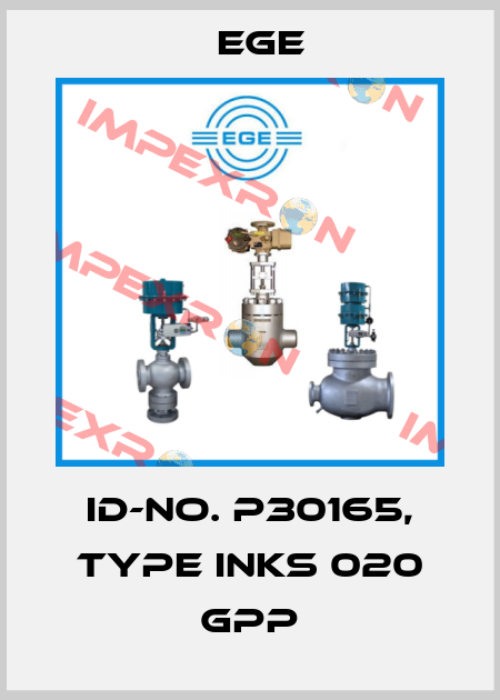 Id-No. P30165, Type INKS 020 GPP Ege
