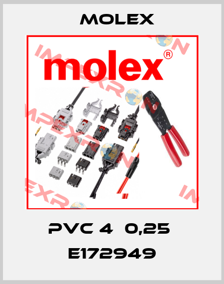PVC 4х0,25  E172949 Molex