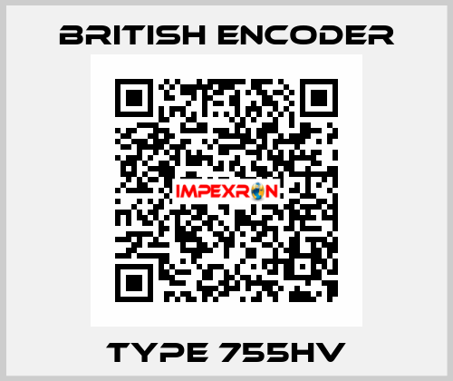 Type 755HV British Encoder