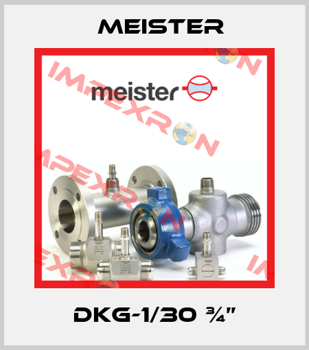 DKG-1/30 ¾’’ Meister