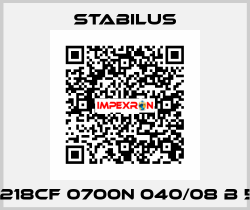 1218CF 0700N 040/08 B 5 Stabilus