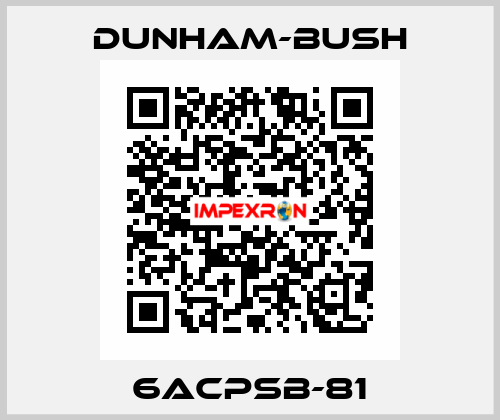 6ACPSB-81 Dunham-Bush