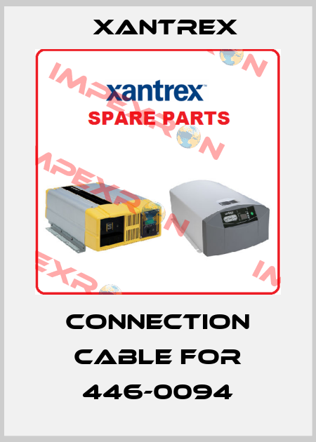 Connection cable for 446-0094 Xantrex