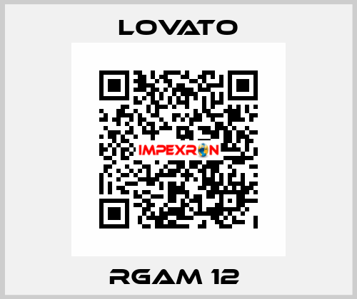 RGAM 12  Lovato