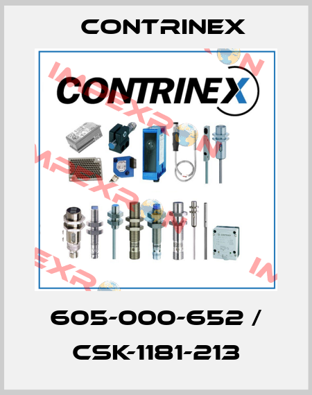 605-000-652 / CSK-1181-213 Contrinex