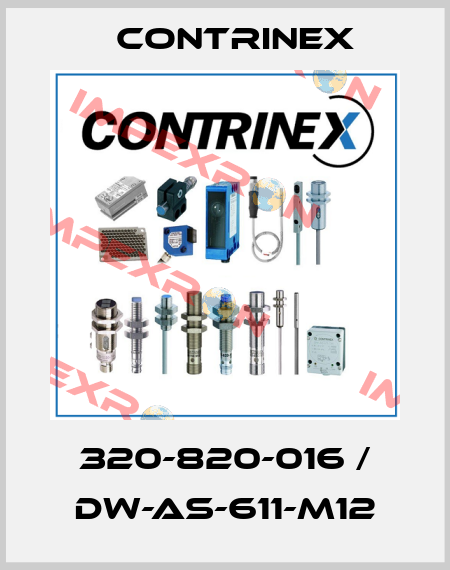 320-820-016 / DW-AS-611-M12 Contrinex