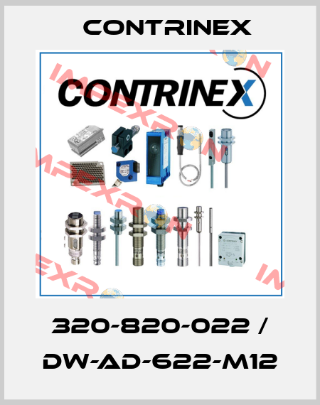 320-820-022 / DW-AD-622-M12 Contrinex