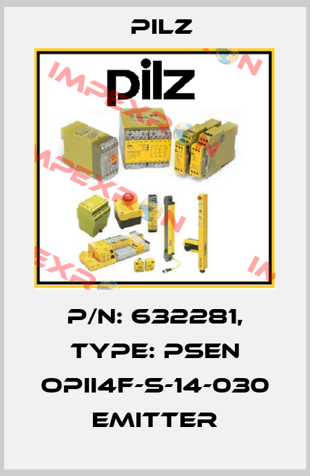 p/n: 632281, Type: PSEN opII4F-s-14-030 emitter Pilz