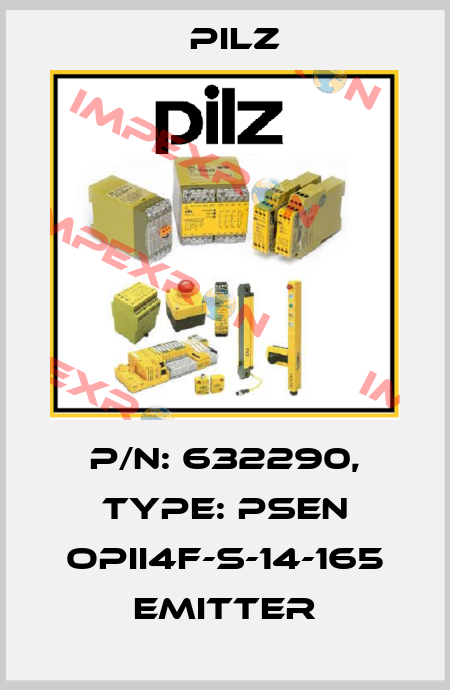 p/n: 632290, Type: PSEN opII4F-s-14-165 emitter Pilz
