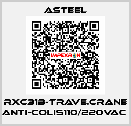 RXC31B-TRAVE.CRANE ANTI-COLIS110/220VAC  ASTEEL