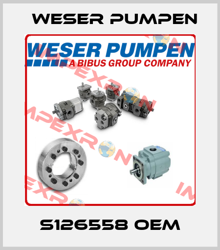 S126558 OEM Weser Pumpen