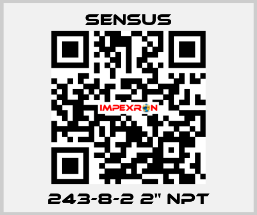 243-8-2 2" NPT Sensus