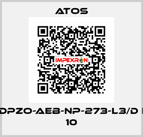 DPZO-AEB-NP-273-L3/D I 10 Atos