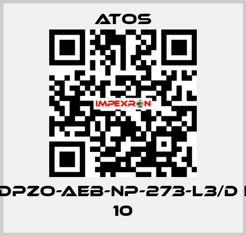 DPZO-AEB-NP-273-L3/D I 10 Atos