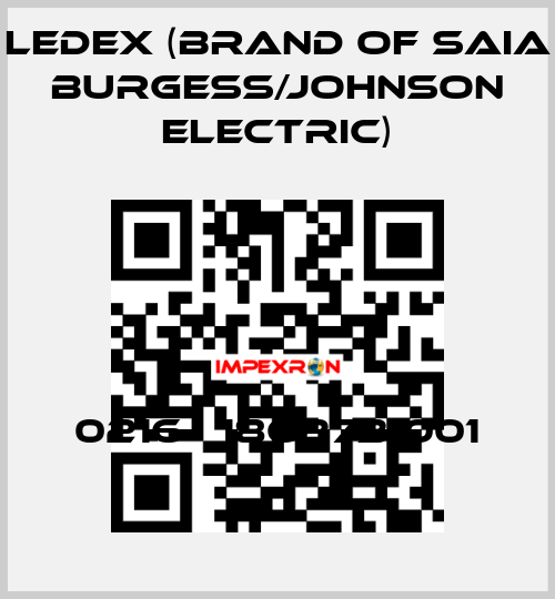 0216   186273-001 Ledex (brand of Saia Burgess/Johnson Electric)