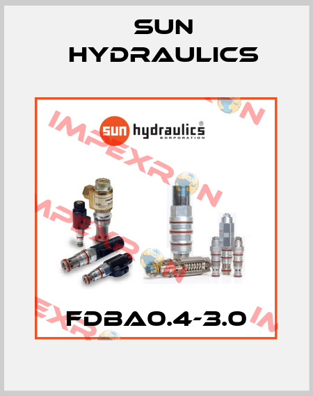 FDBA0.4-3.0 Sun Hydraulics